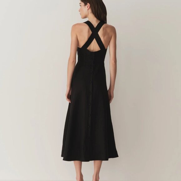Doen Colbie Dress in Black sz M NWT - Picture 5 of 15